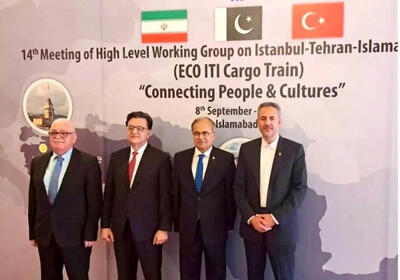 توافق ریلی ایران، پاکستان و ترکیه با اکو