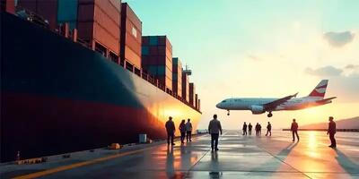 تفاوت‌های حمل ‌و نقل دریایی و هوایی؛ کدام گزینه برای تجارت شما مناسب‌تر است؟