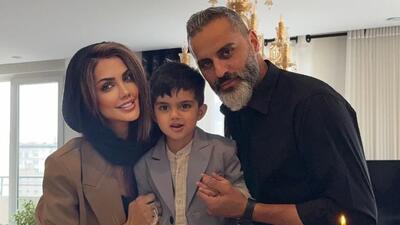 تصویر روز | علیرام نورایی بازیگر «سریال تمام رخ» و همسرش صبا تاجیک | گلی شی