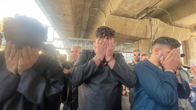 لحظه دستگیری سارق خشن اتوبان صدر + ویدئو