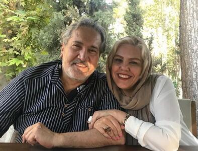 ذوق زدگی عجیب افسانه چهره آزاد در روز عروسی با آقای بازیگر+ تصویر