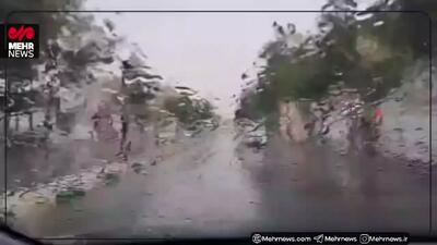 باران تابستانی در خراسان رضوی