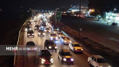 طول ترافیک در محور رشت- امامزاده هاشم به ۱۶ کیلومتر رسید