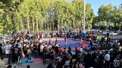 مسابقات کشتی فضای باز سلسله برگزار شد