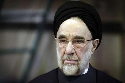 اولین حضور خاتمی در یک مراسم پس از مرخص شدن از بیمارستان شهریور ماه سال ۱۴۰۴