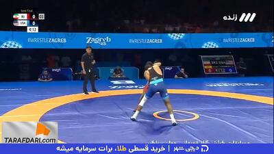 طلسم ۸۶ کیلو ادامه دارد؛ شکست 7-0 کامران قاسم پور مقابل زاهد والنسیا، نماینده آمریکا در نیمه نهایی کشتی قهرمانی جهان ۲۰۲۵ - پارس فوتبال