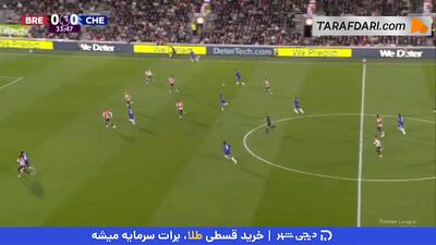 ضدحمله برق آسا و پاس در عمق زیبای جوردن هندرسون؛ گل کوین شاده به چلسی (برنتفورد 1-0 چلسی) - پارس فوتبال