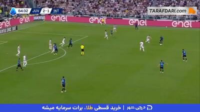 گل دوم و تماشایی هاکان چالهان اوعلو به یوونتوس (یوونتوس 2-2 اینتر) - پارس فوتبال