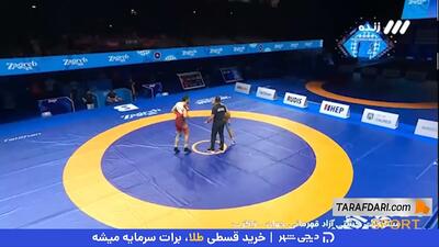 ببینید؛ فینالیست شدن امیرحسین زارع در وزن 125 کیلوگرم کشتی آزاد قهرمانی جهان با غلبه بر حریف بحرینی - پارس فوتبال