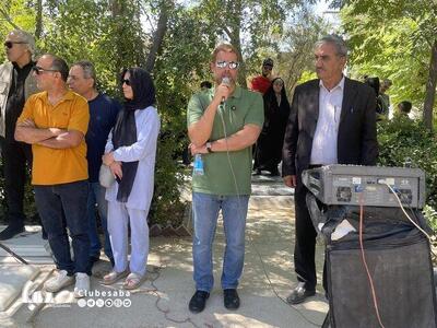 در قطعه هنرمندان در روز سینما چه خبر بود؟/ وعده پژمان بازغی برای ساماندهی قبور | پایگاه خبری صبا
