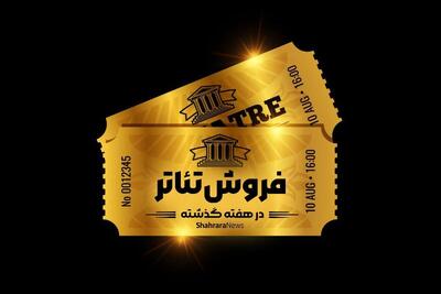 آمار فروش نمایش‌های روی صحنه تئاتر در مشهد طی هفته گذشته (۲۲ شهریور ۱۴۰۴)