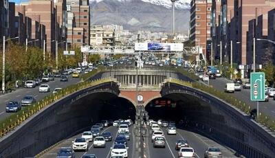 امشب دو مسیر تونل‌های نیایش و امیرکبیر مسدود می‌شود