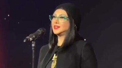 استایل متفاوت آزاده صمدی در جشن روز سینما