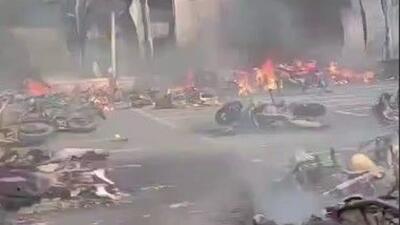 تصاویر آخرالزمانی از نپال؛ سه روز بعد از آشوب