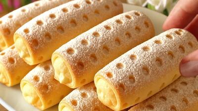 طرز تهیه شیرنی مخصوص چای عصرانه / تا چای دم بکشه صدها کوکی آماده داری