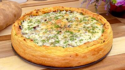 طرز تهیه وعده ای کامل و شکم سیر کن فقط با سیب زمینی و تخم مرغ