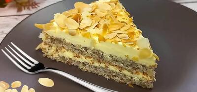 آموزش کیک بادام سوئدی معروف آیکیا بدون آرد / بدون گلوتن