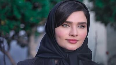 تصویر روز | گریم دیدنی ساناز سعیدی برای بازی در فیلم | گلی شی