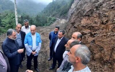 بازگشایی جاده‌ روستای کوهستانی روعاچول حویق تالش بعد از ۱۳ ماه