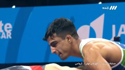 شکست احمد محمدنژاد جوان مقابل کشتی گیر روس در فینال