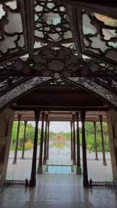 باغ چهلستون، شکوه هنر و طبیعت ایران + فیلم