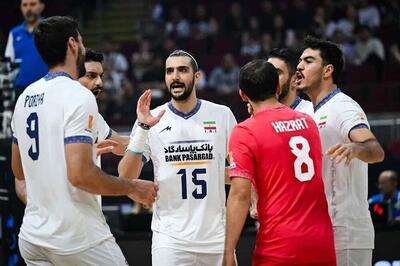 والیبال ایران در رنکینگ جهانی دو پله سقوط کرد
