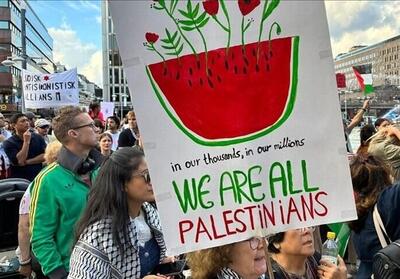 ببینید/راهپیمایی حامیان فلسطین در سوئد - تسنیم