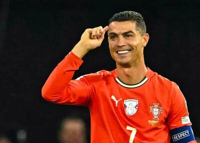 نجات ترامپ با مشهورترین فوتبالیست جهان!