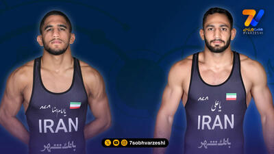 دو ایرانی برای طلا می جنگند، دو ایرانی راهی رده بندی شدند