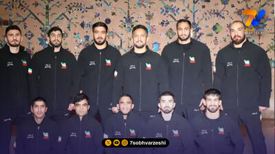 تیم ملی کشتی آزاد ایران یک شب زودتر قهرمان جهان شد