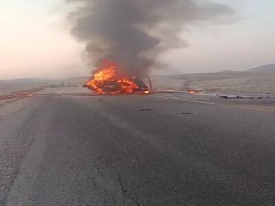 تصادف مرگبار پژو پارس با نیسان
