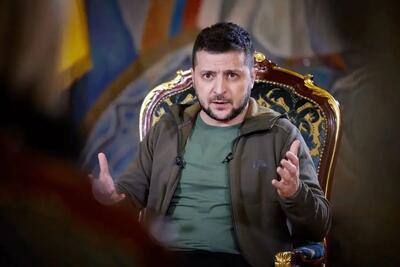 زلنسکی: آماده دیدار رودررو با پوتین هستم