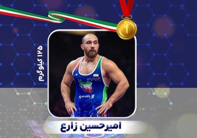 تاج طلایی روی سر شیر پسر آملی / کامران گلادیاتور به کمترین حقش رسید