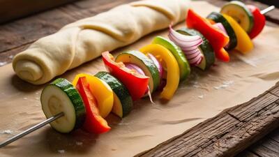 اینقدر خوشمزه و راحته که میتونم هر روز درس کنم کباب خوشمزه گیاهی غذای محبوب بچه ها!