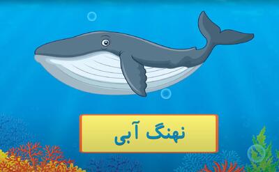 آموزش نام آبزیان برای کودکان / نام حیوانات دریایی را به کودکان آموزش دهید
