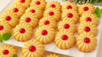 طرز تهیه شیرینی مربایی / توی ۱ دقیقه ۵۰ تا درست کنید