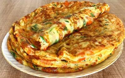 طرز تهیه صبحانه رستورانی با تخم مرغ و سیب زمینی