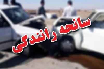 ۵ فوتی و ۴ مصدوم حاصل تصادف مرگبار در محور ساروق به کمیجان