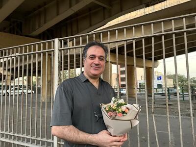 عکس / مهدی محمودیان پس از آزادی از زندان