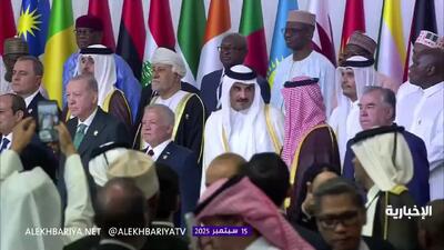 صحنه‌هایی تاریخی در دوحه/ بن سلمان در کنار امیر قطر