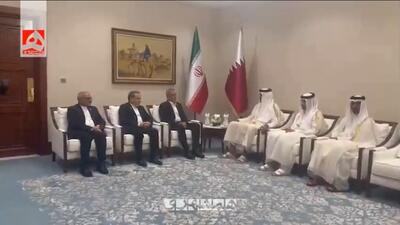 تصاویری از پزشکیان در قطر و دیدار با تمیم بن حمد بن خلیفه آل ثانی | ویدئو