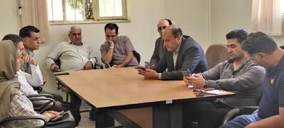 مشکلات کارگران و واحدهای شهرک صنعتی نهاوند بررسی شد