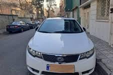 مزایده یک دستگاه  کیا سراتو  رنگ : سفید  مدل : 94