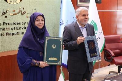 رییس سازمان حفاظت محیط‌رزیست و وزیر میراث‌ فرهنگی تفاهم‌نامه همکاری امضا کردند