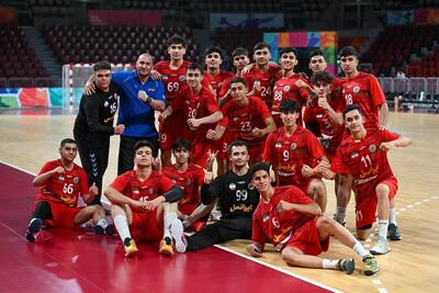 هندبال قهرمانی زیر ۱۷ سال پسران آسیا| جشنواره گل پسران ایران برابر مالدیو در گام اول