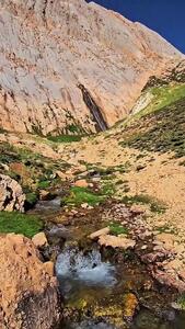 آبشار لورگاه، زیبایی خروشان چهارمحال + فیلم