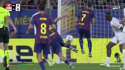 خلاصه بازی بارسلونا 6 - 0 والنسیا