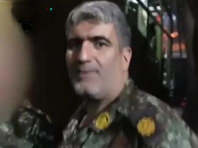 صحبت‌های سرهنگ دوم پاسدار شهید مهدی شیروانی ساعاتی قبل از شهادت در کنار لانچر پرتاب موشک