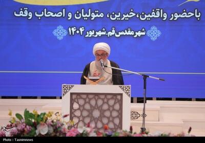 آیت‌الله عابدینی: با وقف انسان از رضایت وجدان به مقام رضایت الهی می‌رسد - تسنیم