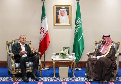 دیدار پزشکیان و بن سلمان در دوحه - تسنیم